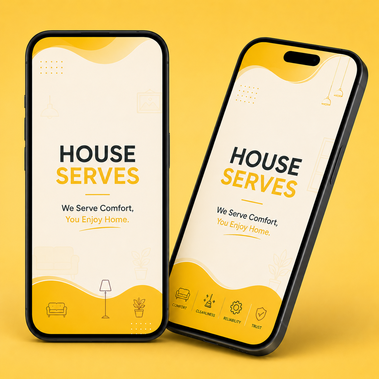 Mobile booking screen